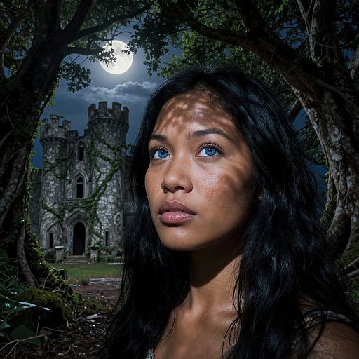 Haunting Melanesian Renaissance Portrait