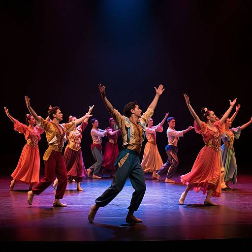 Vibrant Theater Dance Performance