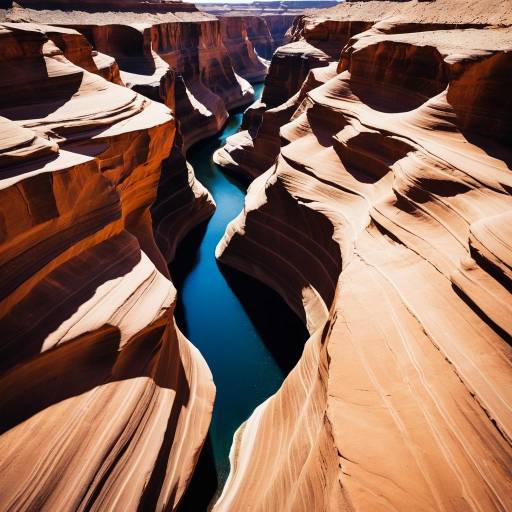 Aerial View of Antelope Canyon
