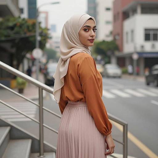 Urban Woman in Modest Fashion