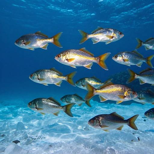 Resilient Fish Amidst Icy Eternity