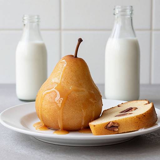 Golden-Brown Pear and Ginger Cake