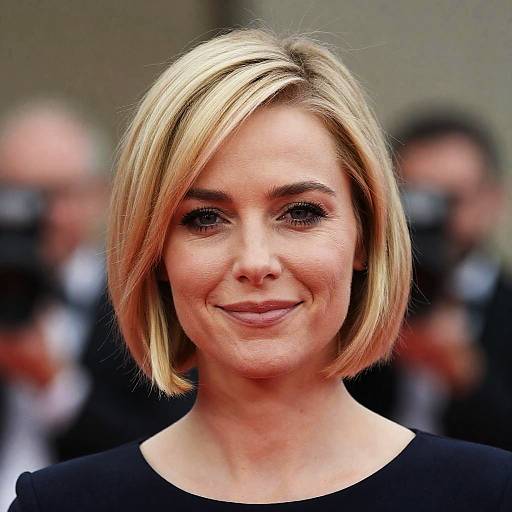 Portrait of a Blonde Woman in Soft Lighting