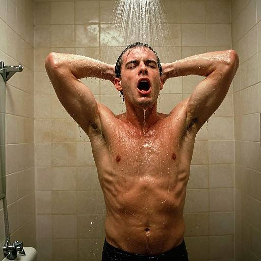 Tarantino-Inspired Pulp Fiction Shower