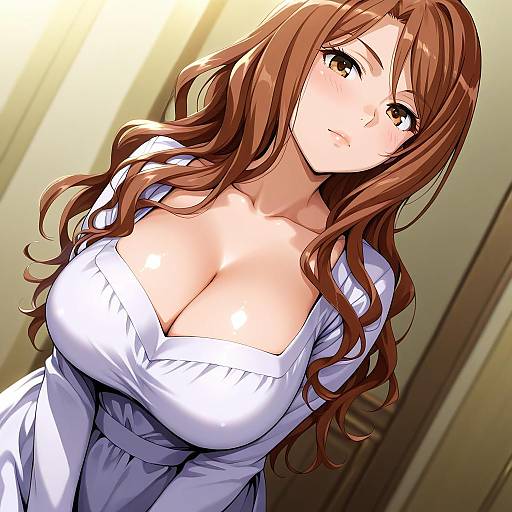 Illustration of Mugino shizuri, toaru majutsu no index in the style of Ayanero taicho