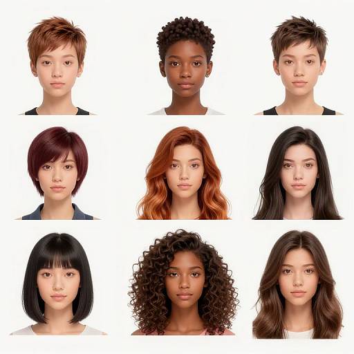 Virtual Hairstyles Try-On Studio