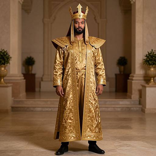 Kronk Inspired Traditional Dress Portrait