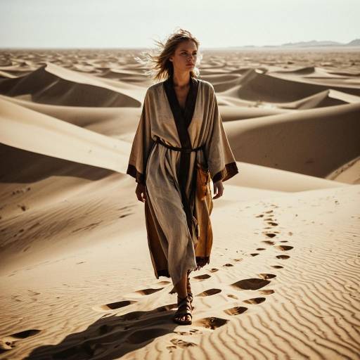 Dreamy Desert Wanderer in Intricate Detail Dreamy Desert Wanderer in Intricate Detail