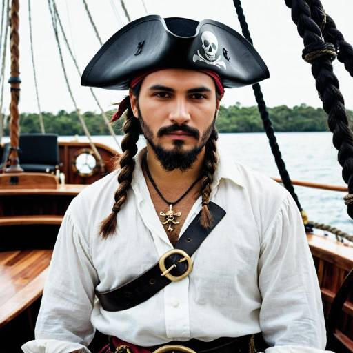 Humorous Pirate Costume Adventure