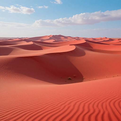 Surreal Chromatic Desert Dreamscape