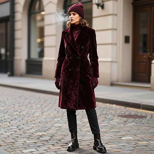 Winter City Chic Fashion Editorial