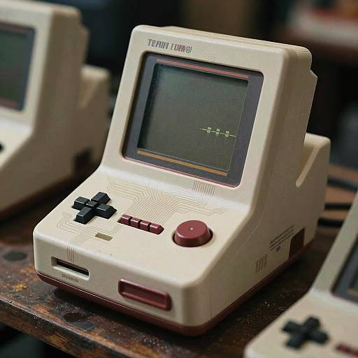 Retro Console at Morning Market