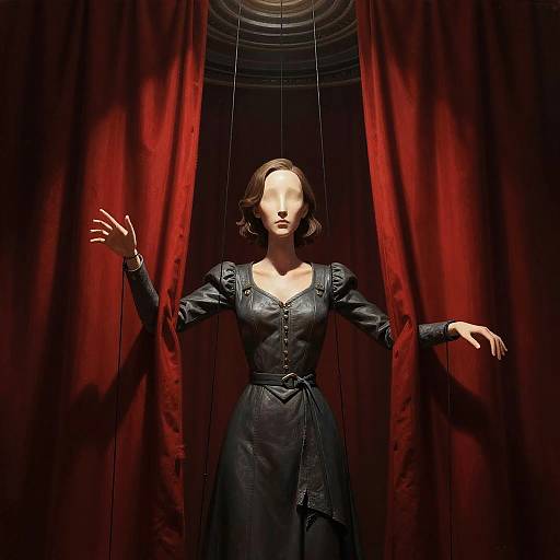 Faceless Puppet Kate Winslet in Dystopian Sci-Fi