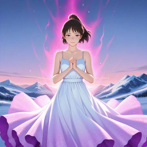 Enchanting Ghibli-Inspired Solo Portrait Enchanting Ghibli-Inspired Solo Portrait