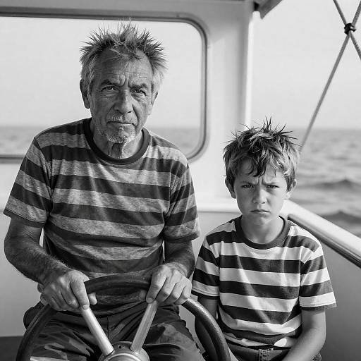 Intense Boat Journey: Generations apart