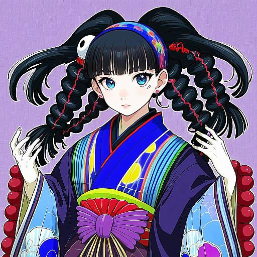 Illustration of Alluka zoldyck, hunter x hunter in the style of Minase (takaoka nanase)