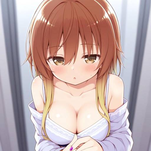 Illustration of Aketa mikoto, idolmaster in the style of Ayanepuna