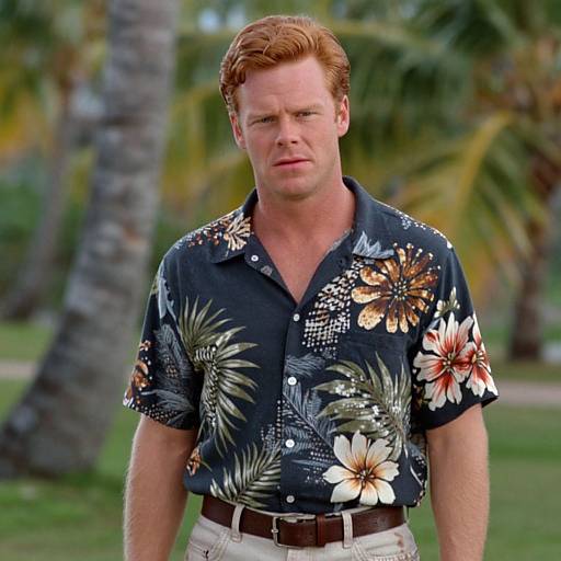 Gilligan's Island Inspired Male Portrait