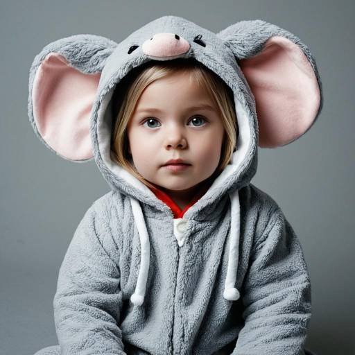 Child in Elephant Costume Hoodie
