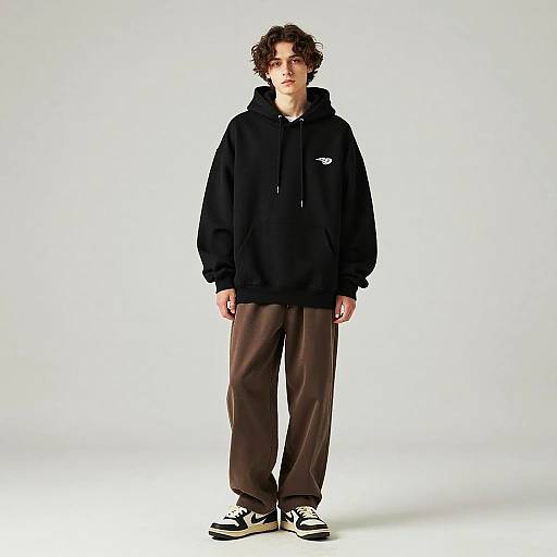 Minimalist Streetwear Youth Portrait