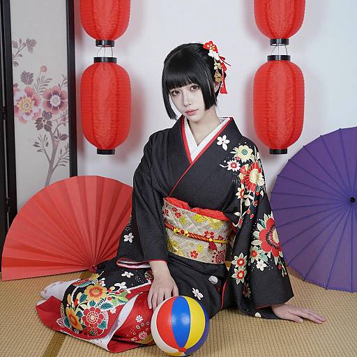 Traditional Japanese Cosplay Photography