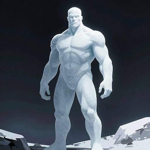 Icy Frost Giant Graphic Novel Art