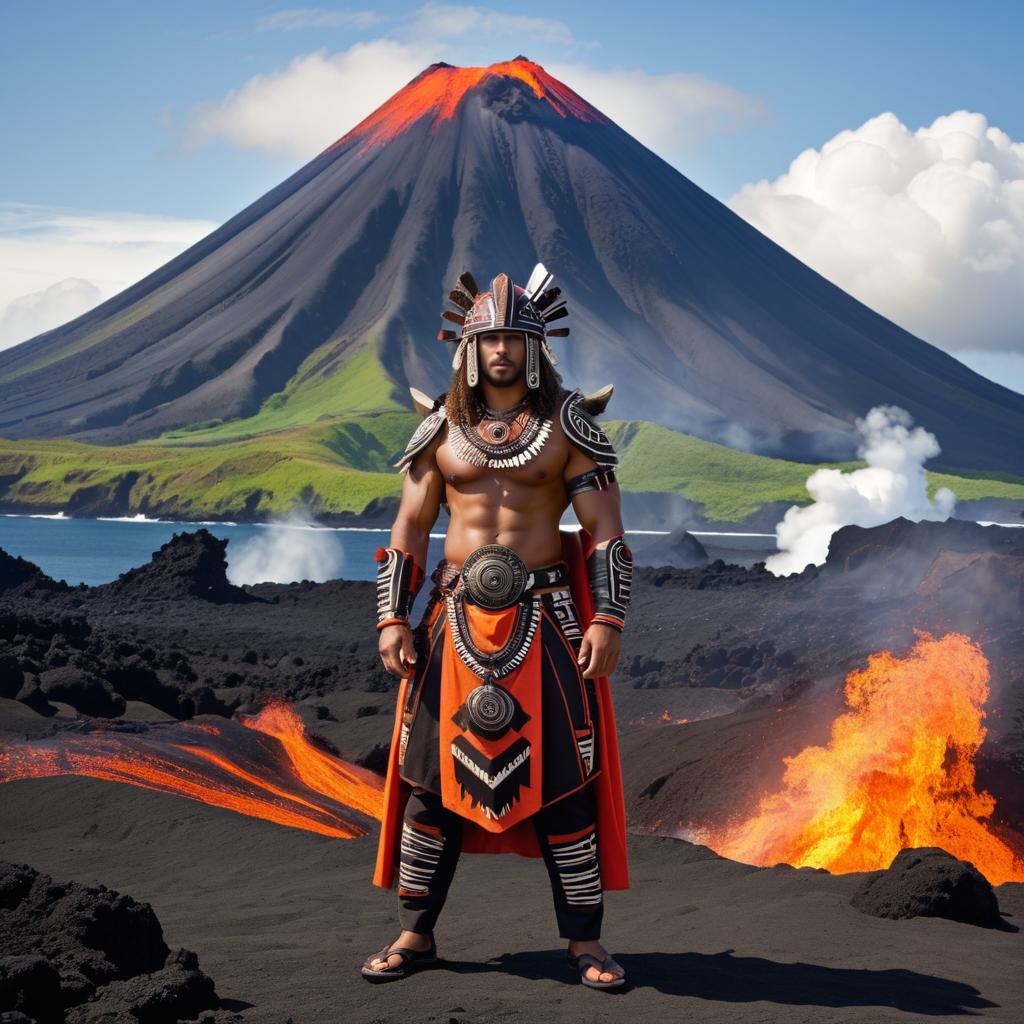 Tribal Gear on a Volcanic Island