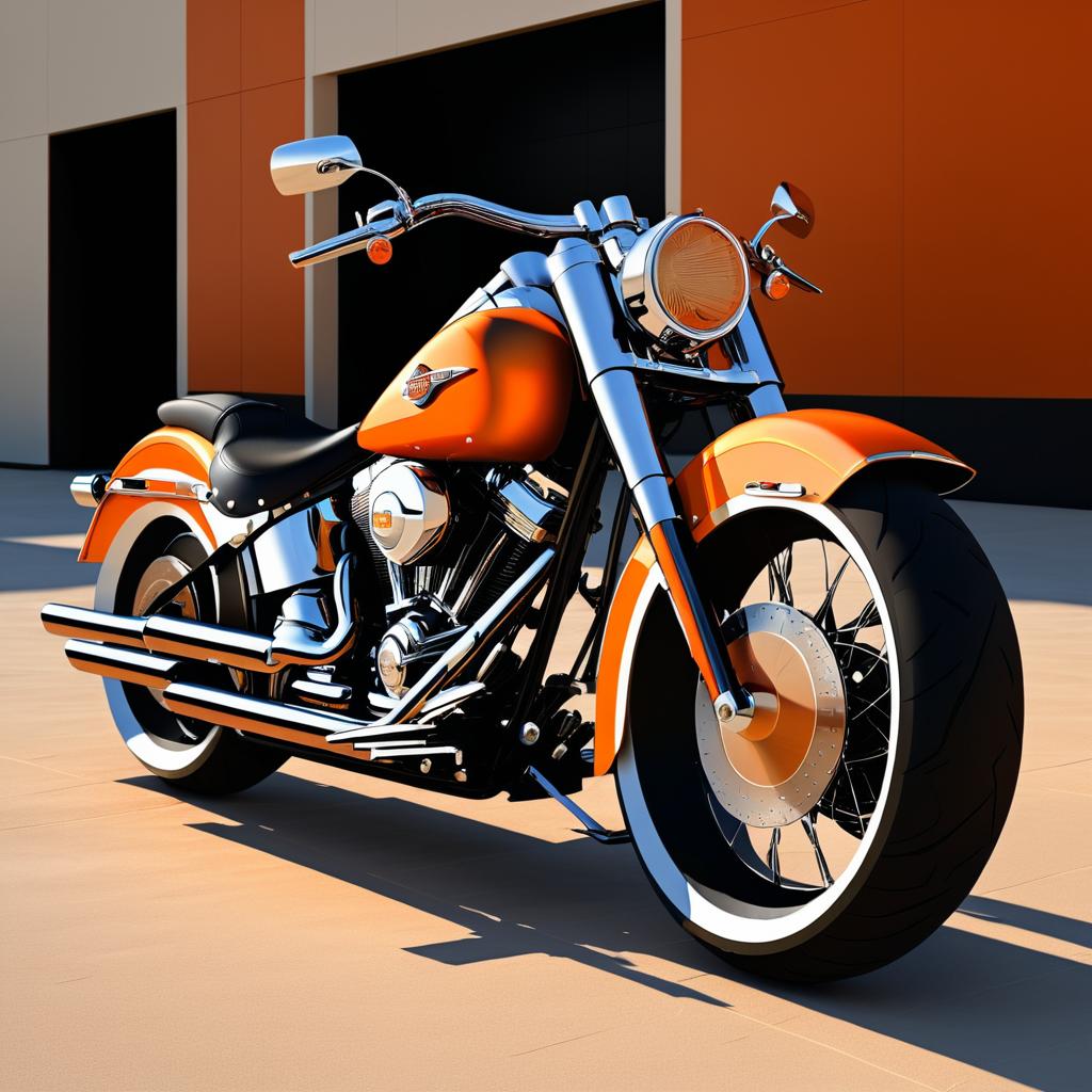 Industrial Art: Harley-Davidson Softail Design