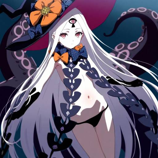 Illustration of Abigail williams (third ascension) (fate), fate/grand order in the style of Sincos