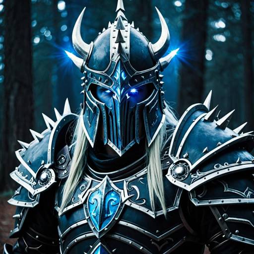 Arthas Menethil Inspired Dark Fantasy Cosplay