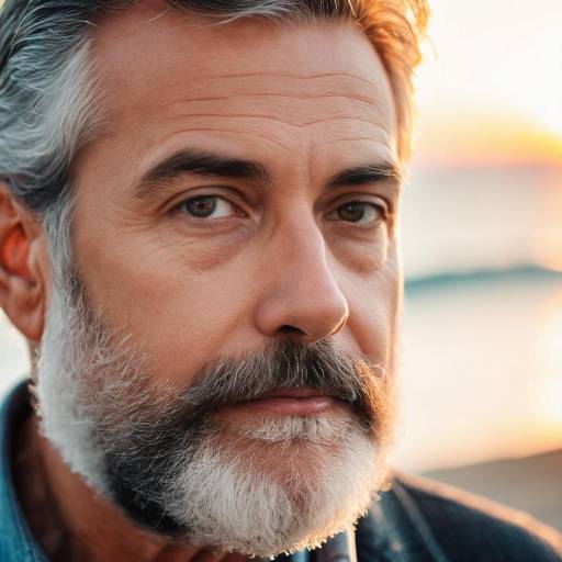 Hyper Realistic Portrait of Mature Man
