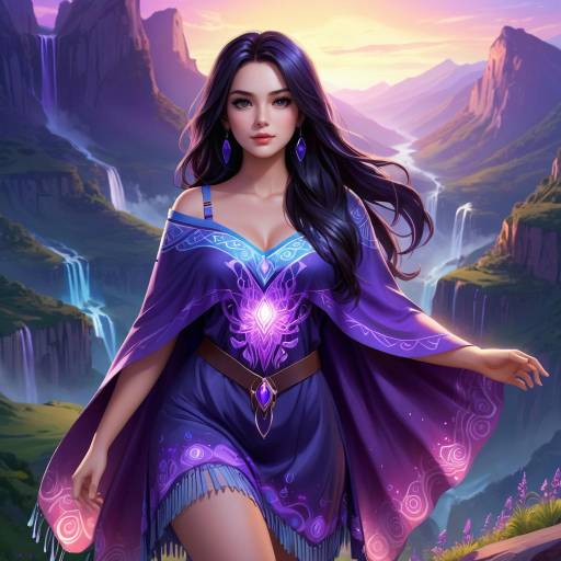 Mystical Character in Twilight Valley