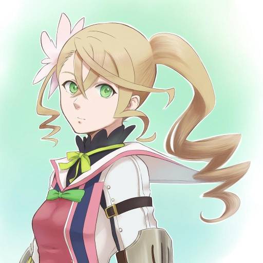 Illustration of Alisha diphda, tales of (series) in the style of Kyouno