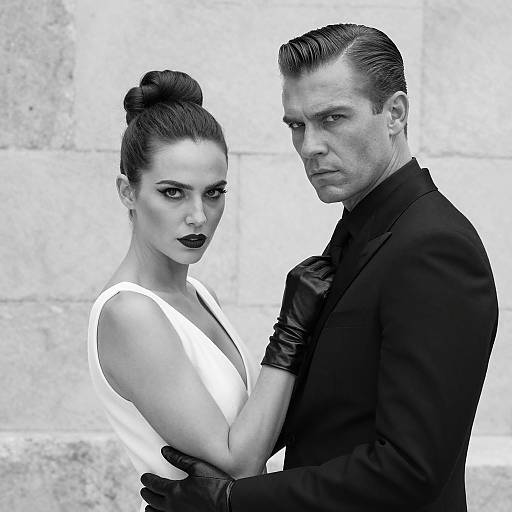 Dramatic Black and White Portraiture