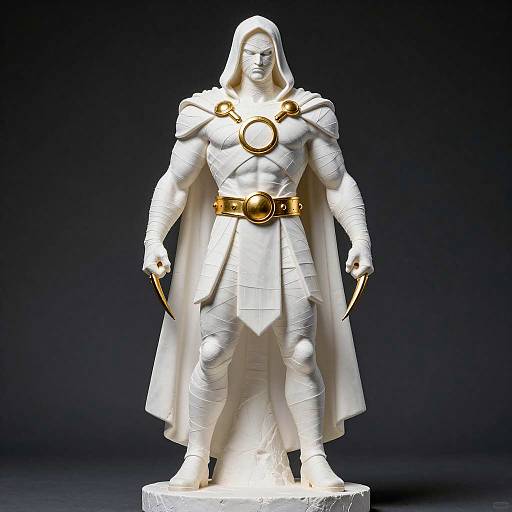 Heroic Statue in Bandage Armor