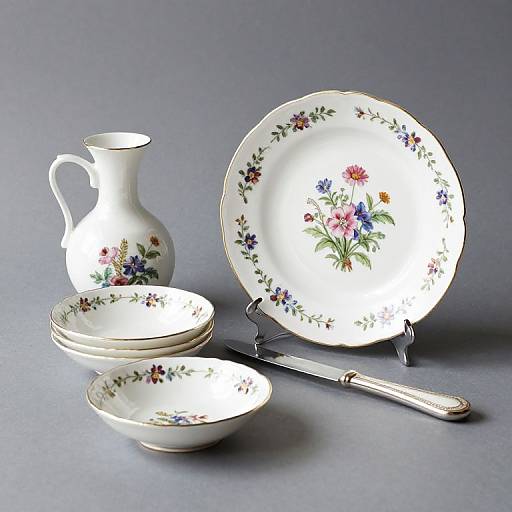 Aynsley Cottage Garden China Set