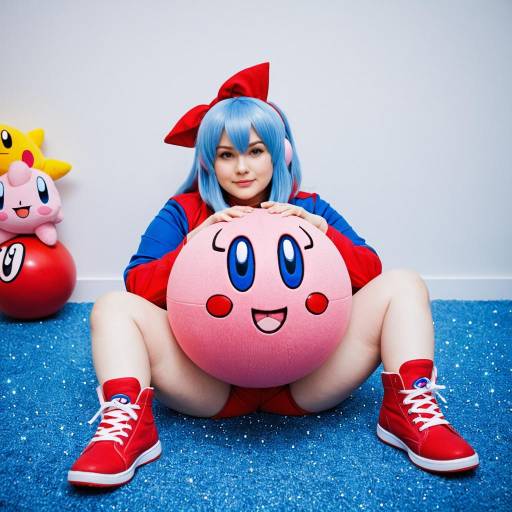 Adorable Kirby Cosplay Inspiration