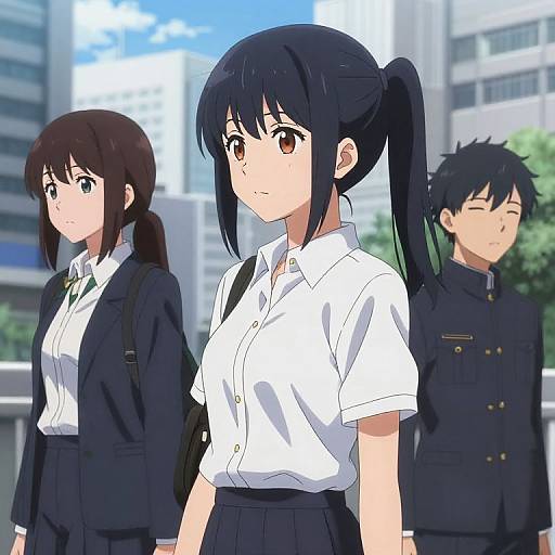 Alternate History Anime Teenage Girl