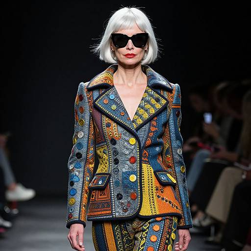 Eccentric Elegance on Fashion Runway