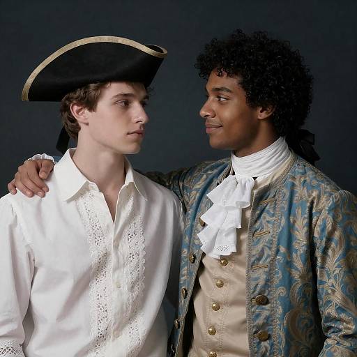 18th-Century Portrait of Two Young Men