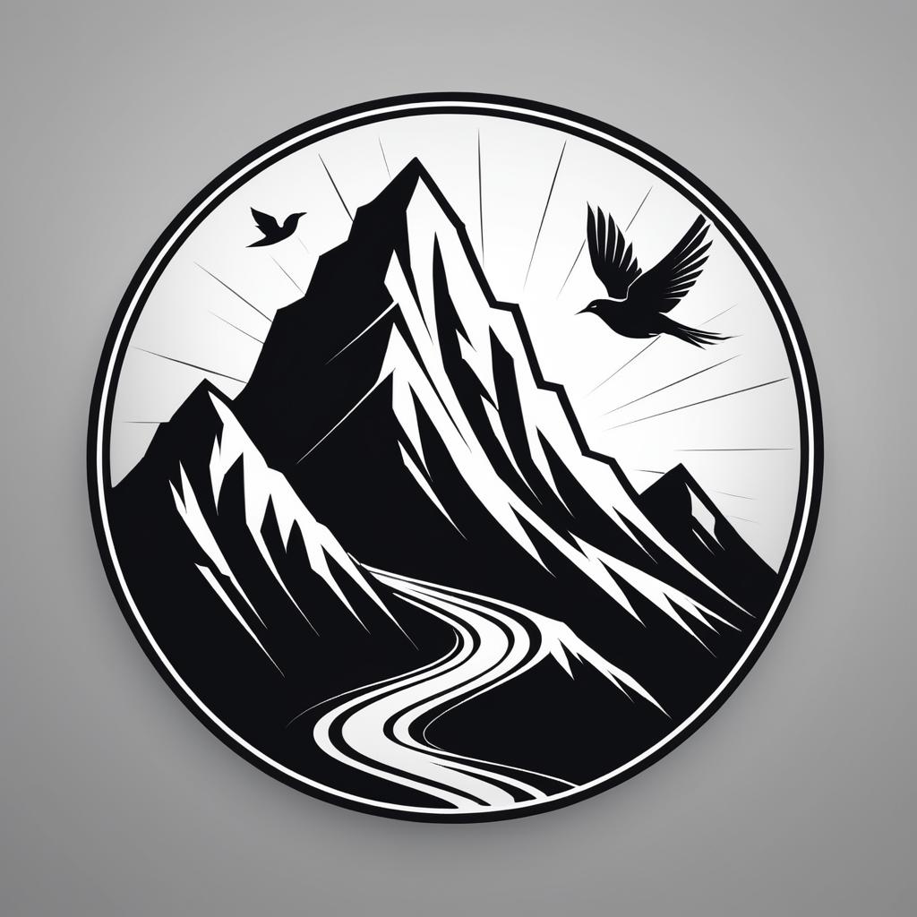 Dynamic Logo Design for Climbing App