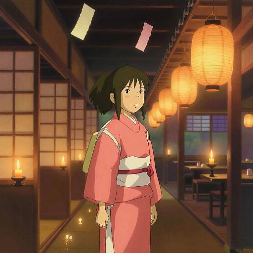 Spirited Away-Inspired Teahouse Scene