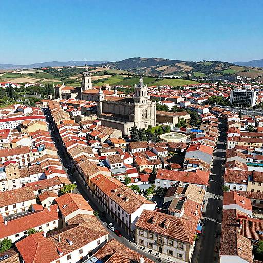 Aerial View of Historic Valladolid