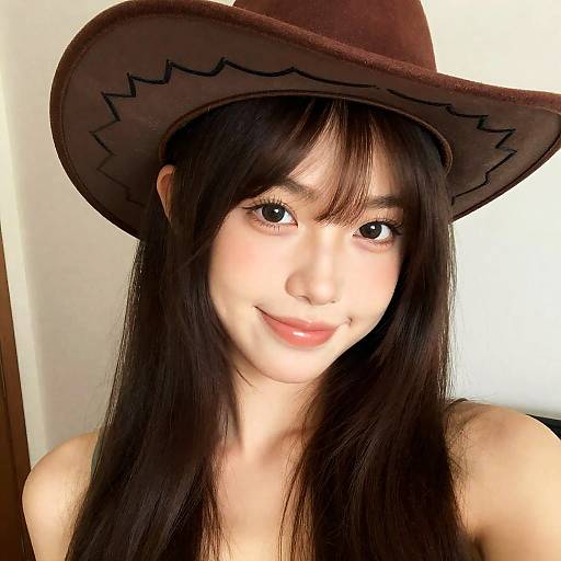 Realistic Cinemagraph Portrait of Girl