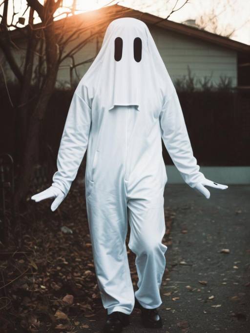 Realistic Napstablook Cosplay Photo