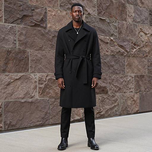 Urban Fashion Portrait of Black Male