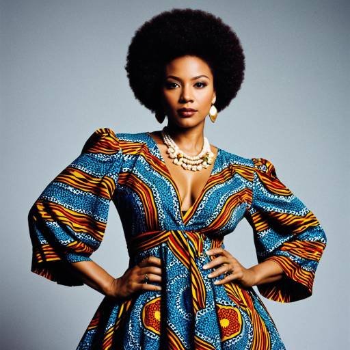 Confident African American Girl in Bold Style