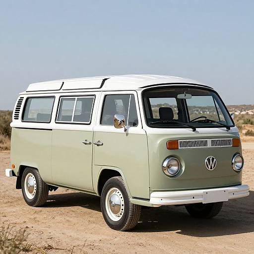 Retro Volkswagen Dub Box Camper