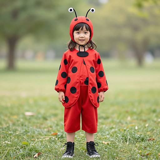 Kids' Lady Bug Costume Design