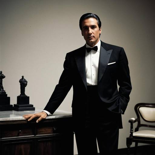 Elegant Michael Corleone Full Body Portrait